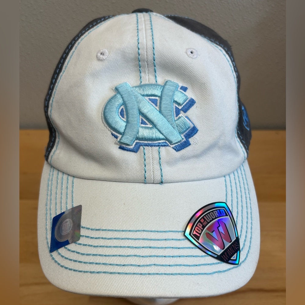 University of North Carolina Tar Heels Baseball Cap. Top of the World Ladies Hat
